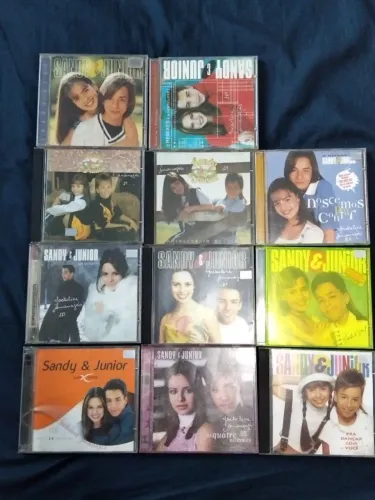 Kit Cds Sandy & Junior  Coleção Original Edição Limitada