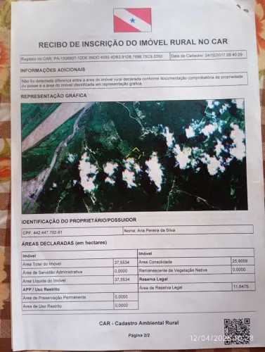 Vende-se um terreno na comunidade de Santana do ituqui a 30 minutos da comunidade 