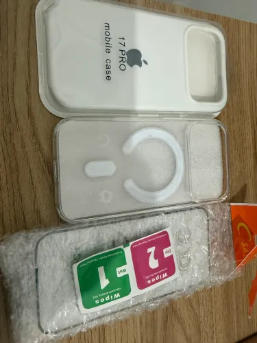 Kit Acessórios iPhone 17 pro - 2 capas + Película