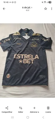 Camiseta oficial original criciuma tamanho 14