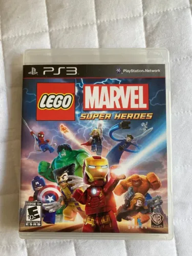 Jogo Play Station 3 Lego Super Heroes Marvel 