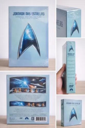 Box DVD Jornada nas Estrelas - 6 Filmes - Lacrado