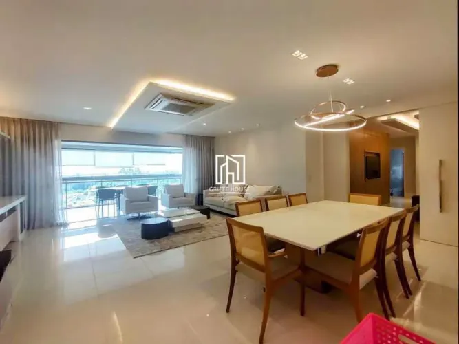 SANTA MÔNICA JARDINS - APARTAMENTO COM 4 SUÍTES, SEMI MOBILIAADO, DISPONÍVEL PARA LOCAÇÃO-