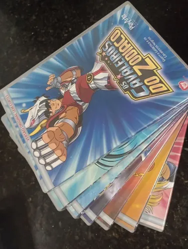DVD Cavaleiros do Zodíaco Fase Santuário Toei Animations PlayArte