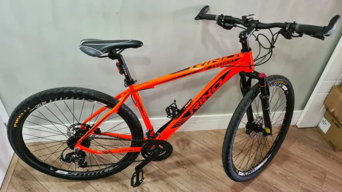 Bike Aro 29, quadro 19, 24v, Câmbio Altus, Hidráulica + Acessorios.