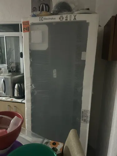 Geladeira Electrolux Frost Free Duplex Efficient com AutoSense Inox Look - 480 Litros.