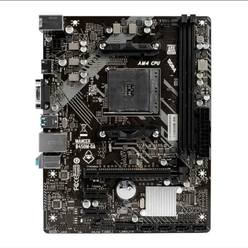 Placa-mãe B450M-DA DDR4 (AM4) - Micro-ATX