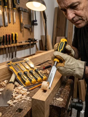 Kit ferramentas profissional marcenaria