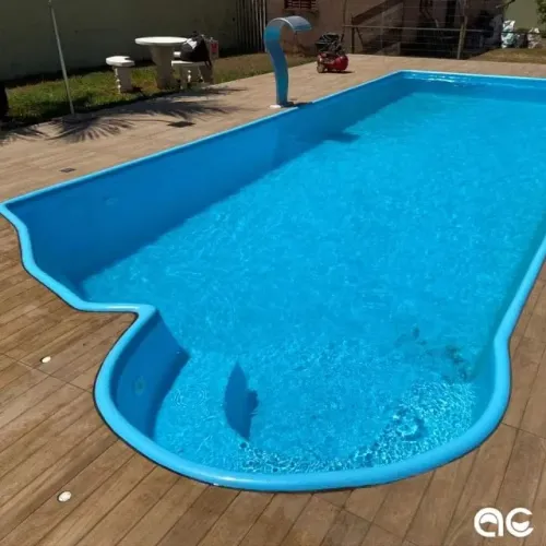PISCINA DE FIBRA COM 15 ANOS DE GARANTIA - 9,15 MTS -PROMOÇÃO DO DIA
