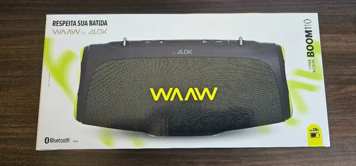 Caixa de som alok