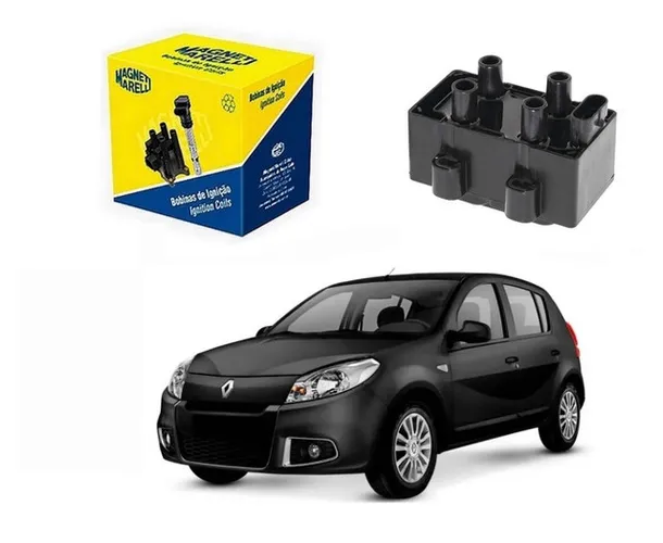 Bobina Ignição Clio Sandero Logan Twingo