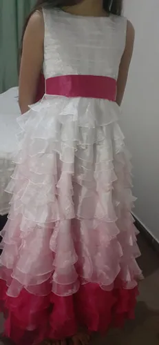 Lindo vestido de festa infantil, Fernando Peixoto (Alta costura)