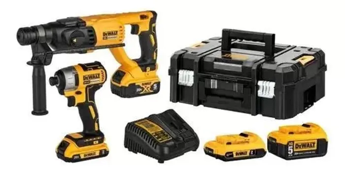 Combo kit dch133+dcf7871 20v+malet.tstak dck260d1p1t-br dewalt