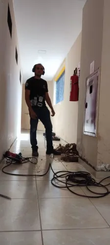 Localizamos seu vazamento no lugar exato. emitimos laudo técnico . CFT PB