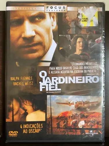 DVD O jardineiro fiel original lacrado