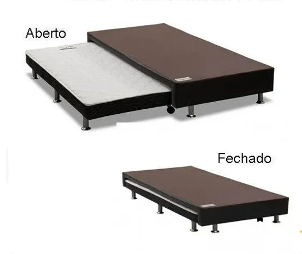 Base Box Solteiro Padrão C/Auxiliar. São Produtos Novos Direto da Fábrica P/Sua Casa!