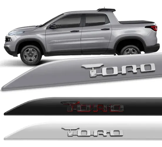 Jogo Friso Lateral Toro 16 A 23 Alto Relevo Cores Originais