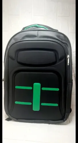 mochila notebook impermeavel18"id-3827m saida usb e fone key-preto com verde