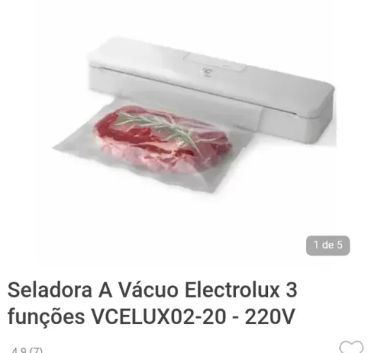 Seladora de alimentos Multilaser 3 em 1 220v