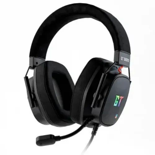 Headset Gamer Goldentec, LED RGB, USB, Surround 7.1 Digital, Preto - GT Orion