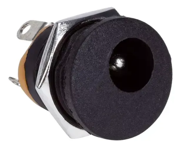 Kit 5 Conectores Jack P4 Fêmea