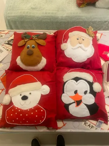 Lindas almofadas Decorativas Natalinas