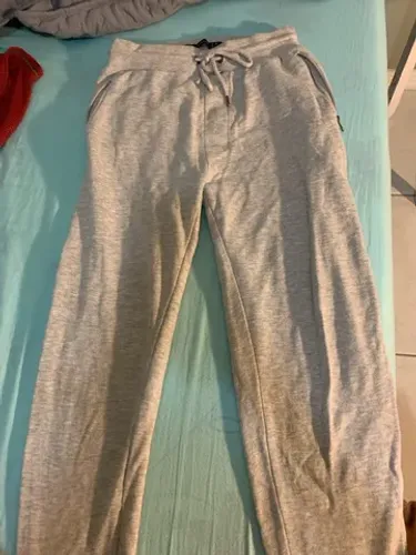 CALÇA MOLETOM CINZA