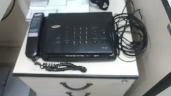 Aparelho de Fax Samsung FX-40, antiguidade, ótimo estado geral.