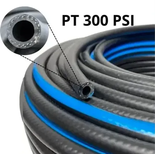 MANGUEIRA PARA JARDIM FAIXA AZUL ½ POLEGADA