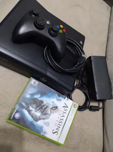 Xbox 360 slim completo funcionando perfeitamente 