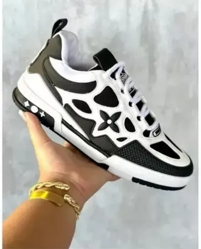 Tenis Lv Exclusivo Preto - Entrega Full +