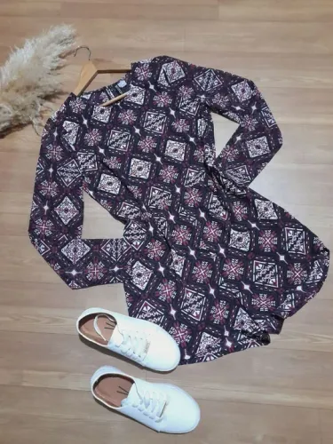 Macaquinho feminino estampado 