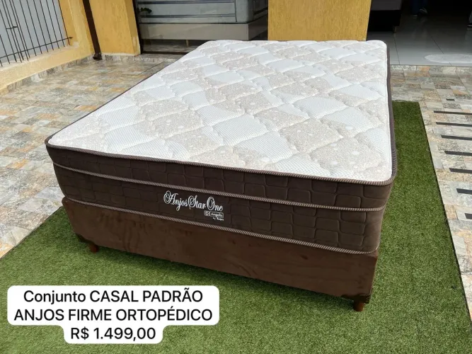 CAMA Conjunto Casal Padrão Anjos Star One