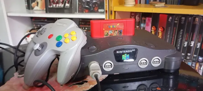 Nintendo 64 Com Everdrive (aceito troca por guitarra)