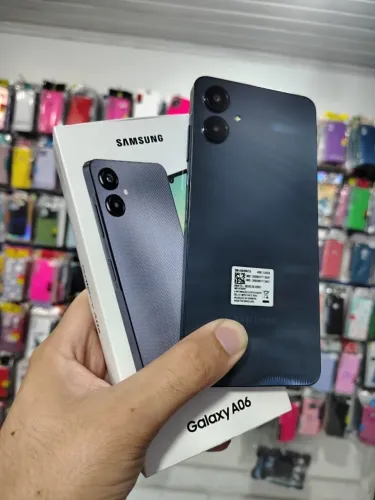 Celular Samsung A06 128GB Com Nota Fiscal Original 100%