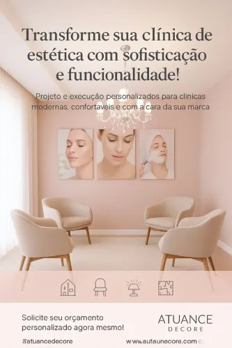 Projeto para salão de beleza ou clínica de estetica 