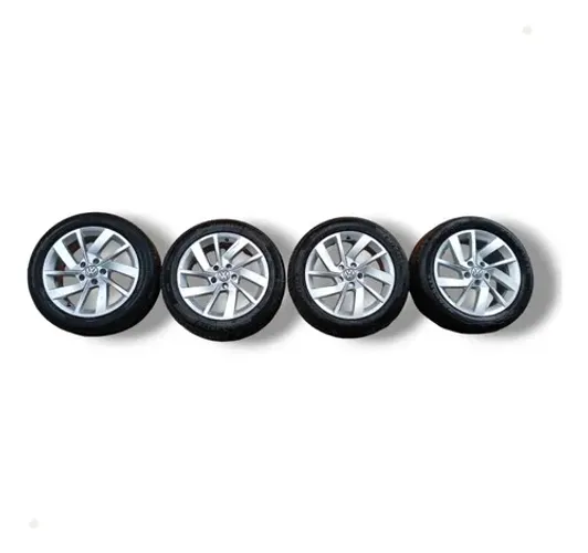 Jogo Roda Pneu Bom Jetta Tsi 1.4 2019 2020 2021 205/55/17 Ok