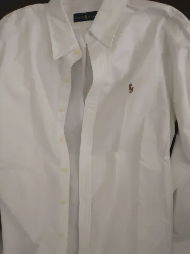 Camisa Ralph Lauren branca colored