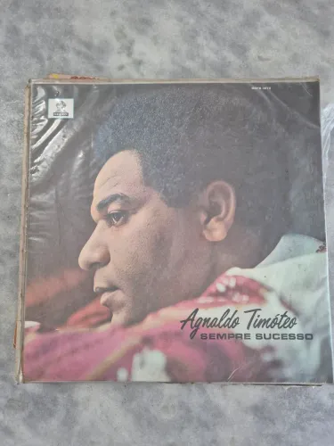Disco de Vinil - Agnaldo Timóteo - Sempre Sucesso