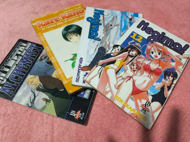 Mangás Variados - Shaman King, Fruits Basket, Fullmetal Alchemist, Negima!, Fullmoon