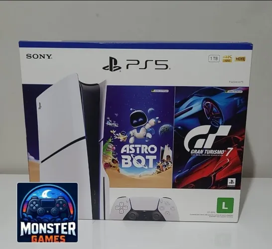 Ps5 Slim Mídia Física Lacrado