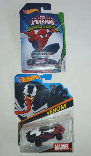 Hotwheels Lote Spiderman homem aranha