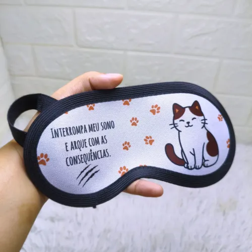 Máscara de dormir personalizada
