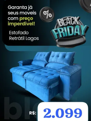 Sofás retratil e reclinável