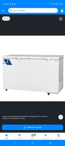 Vendo Freezer Fricon novo embalado, 503l  2899.90 