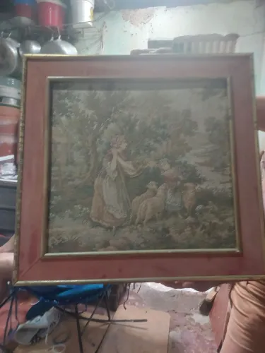 Quadro em tapeçaria GOBELIN