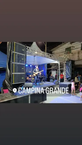 Som ,palco iluminação telão de led para locação em campina grande e região