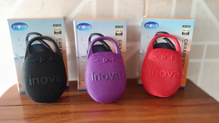 CAIXA DE SOM BLUETOOTH A PROVA D'ÁGUA