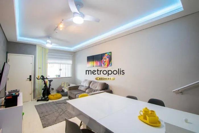 Sobrado à venda, 130 m² por R$ 640.000,00 - Vila Linda - Santo André/SP