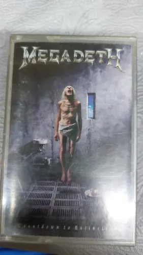 Fita K7 Megadeth - Countdown to Extinction - Importada